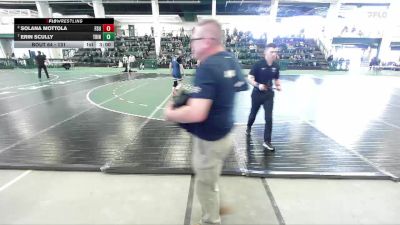 131 lbs Quarterfinal - Erin Scully, Trine vs Solana Mottola, Frostburg State