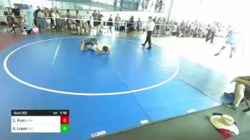 145 lbs Quarterfinal - Colby Ryan, Grindhouse WC vs Aaron Lopez, Silver Back WC