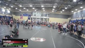 107 lbs Round 2 - Eli Lorang, KC Elite Training Center vs Joshua Jones, Cane Bay Cobras