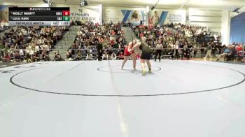 235 lbs 1st Place Match - Molly Marty, Olathe North vs Lulu Kirk, Shawnee Mission South