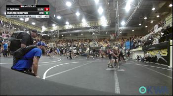 52 lbs Consi Of 8 #2 - Ryker Garrett, Duncan Demon Wrestling vs Jordyn Keever, Norman North