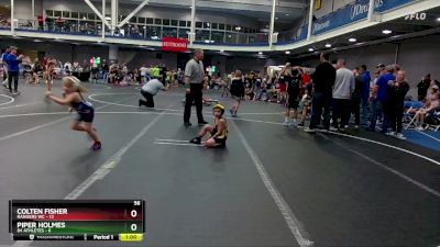 56 lbs Round 3 (8 Team) - Colten Fisher, Rangers WC vs Piper Holmes, 84 Athletes