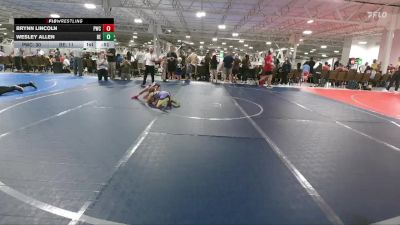 60 lbs Round 1 (6 Team) - Brynn Lincoln, Pride WC vs Wesley Allen, Brawler Elite