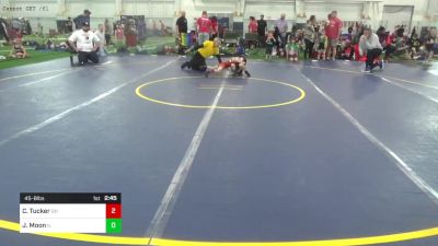 45-B lbs Quarterfinal - Callahan Tucker, OH vs Jayce Moon, IL