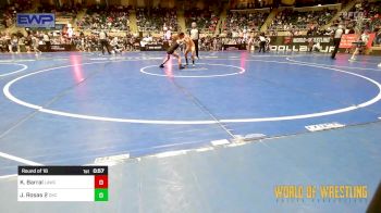 61 lbs Round Of 16 - Kyara Barral, Lawc vs Juliette Rosas 2, OKC Saints Wrestling