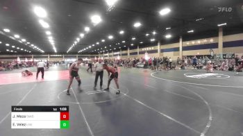 144 lbs Final - Jesse Meza, Oakdale WC vs Evan Velez, Live Training