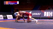 74 kg Quarterfinal - Jason Nolf, USA vs Murad Kuramagomedov, HUN