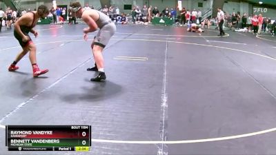 285 lbs Cons. Round 1 - Bennett Vandenberg, Michigan State vs Raymond VanDyke, Davenport