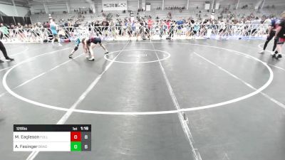 126 lbs Rr Rnd 3 - Matteo Eagleson, Full House Athletics vs Austin Fesinger, Brady Strong