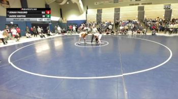 133 lbs 1st Place Match - Jaden Hinton, Baldwin Wallace vs Jonah Paulino, Roanoke College