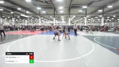 125 lbs Rr Rnd 2 - Manuel Sanchez, Hyperbolic WC vs Andru Gomez, Tucson Cyclones