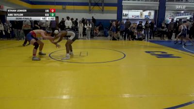 172 lbs Semifinal - Ethan Lenker, Line Mountain vs Abe Taylor, Kiski Area