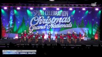 Woodlands Elite - Humble - Bullets [2025 L1 Youth - Medium] 2025 Spirit Celebration Christmas Grand Nationals