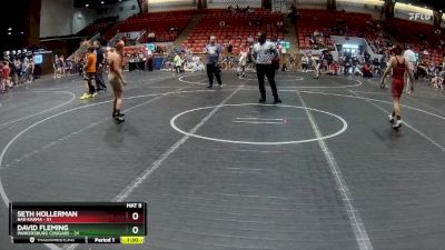 80-84 lbs Round 1 - Seth Hollerman, Bad Karma vs David Fleming, Parkersburg Cougars