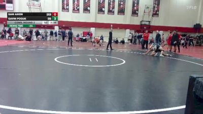 165 lbs Cons. Round 2 - Sam Aiken, Southern Oregon vs Gavin Pogue, Unattached