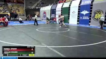 160 lbs Champ. Round 1 - Rodell Sperry, Gallatin vs Keegan Holder, Lawson