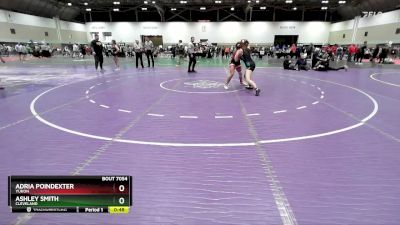 130 lbs Cons. Round 4 - Ashley Smith, Cleveland vs Adria Poindexter, Yukon