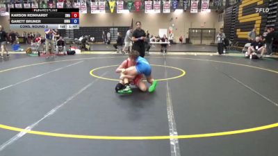 126 lbs Cons. Round 3 - Karson Reinhardt, Sebolt Wrestling Academy vs Garett Bruner, Iowa