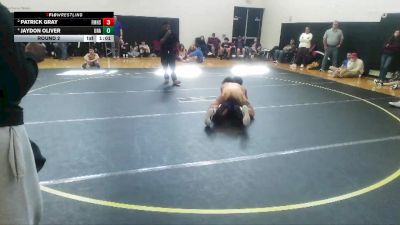 170/180 Round 2 - Patrick Gray, Fort Mill High School vs Jaydon Oliver, Unaffiliated