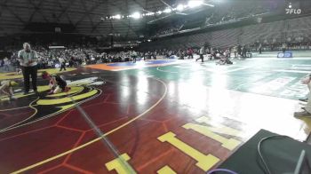 Girls 1B/2B/1A 100 Cons. Round 2 - Mia Choi, Mary Walker (Girls) vs Makenna Austin, Darrington (Girls)