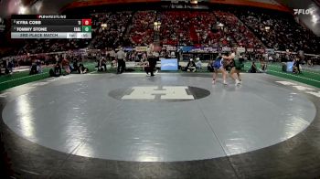 G 107 lbs 3rd Place Match - Kyra Cobb, Timberline vs Tommy Stone, Eagle