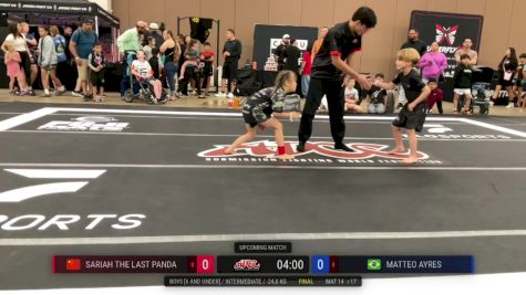Sariah The Last Panda vs Matteo Ayres 2025 ADCC Dallas Open