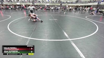 160 lbs Semifinal - Sean Sleznikow, CrassTrained: Weigh In Club vs Nolan Ferrell, Askren Wrestling Academy