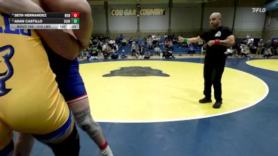 218 lbs Consi Of 8 #2 - Seth Hernandez, Bixby (OK) vs Adan Castillo, Clovis