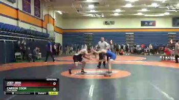 174 lbs Semifinal - Joey Jens, North Central vs Carson Cook, Concordia