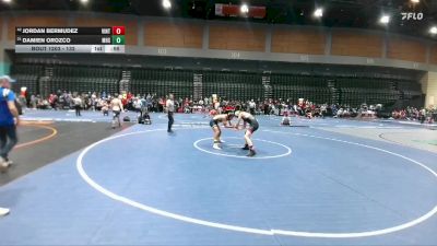 132 lbs Cons. Round 2 - Jordan Bermudez, Vintage vs Damien Orozco, Millikan