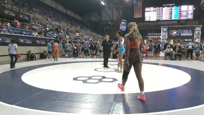 170 lbs Cons. Rd Of 16 - Wema Laktari, Texas vs Amalia Djoumessi, Iowa