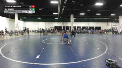 95 lbs Consi Of 8 #1 - Jackson Pressman, NJ vs Eli Gentry, TN