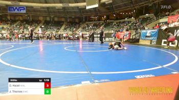 100 lbs Semifinal - Douglas Hazel, Henlopen Hammer vs John Thomas, CIWC-Team Intensity