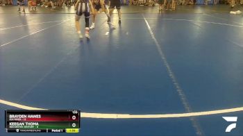 120 lbs Round 1 (16 Team) - Keegan Thoma, Rochester Century vs Brayden Hawes, Elk River