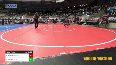 47 lbs Semifinal - Nayelli Romero, Salem Elite Mat Club vs Rhyan Rivera, Flow Academy Honolulu, HI