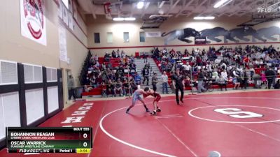 78 lbs Round 1 - Bohannon Reagan, Cherry Creek Wrestling Club vs Oscar Warrick, Punisher Wrestling Company