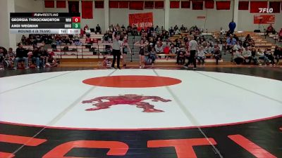 G 110 lbs Round 4 (6 Team) - Andi Wegman, Onaga HS vs Georgia Throckmorton, Wathena-Riverside HS