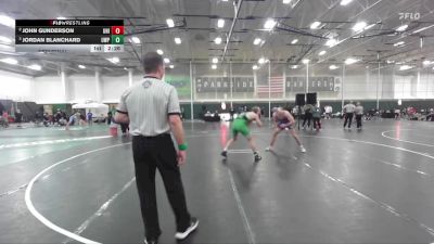 197 lbs Semifinal - Jordan Blanchard, UW-Parkside vs John Gunderson, Northern Iowa