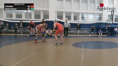 165 lbs Consi Of 16 #2 - TJ Schierl, Ohio State vs Tavius Hosley, Southern Illinois