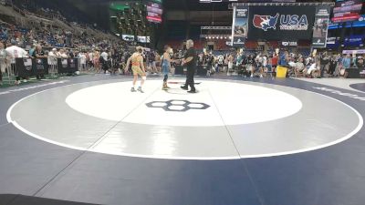 100 lbs Champ. Rd Of 64 - Cade Ruckle, Nevada vs Owen Santos, California