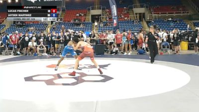 113 lbs Cons. Rd Of 128 - Lucas Fincher, Oregon vs Jayden Martinez, Massachusetts