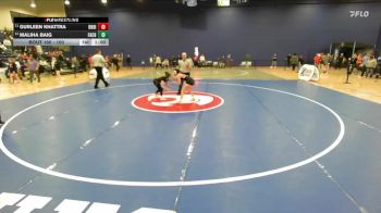 100 lbs Cons. Round 2 - Gurleen Khattra, Brentsville District vs Maliha Baig, Falls Church