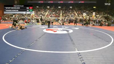 3A-113 lbs Semifinal - Teague Duncan, Buffalo vs Wyatt Nicholson, Powell