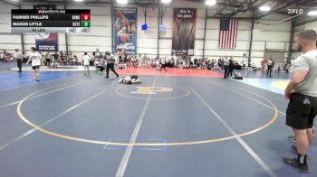 100 lbs Rr Rnd 2 - Xavier Bernthal, Buffalo Valley Wrestling Club MS Black vs Lucas Layne, Team Gotcha National