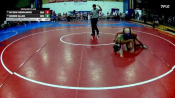 120 lbs Cons. Round 2 - Gomez Allan, Buena Park vs Jayden Hernandez, Ganesha