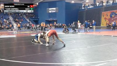 157 lbs Quarterfinal - Drew Moro, Brecksville vs Cade Campbell, Nazareth