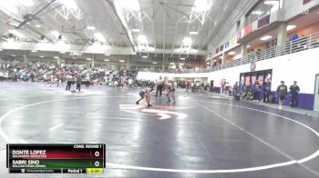 141 lbs Cons. Round 1 - Donte Lopez, Oklahoma Wesleyan vs Sabri Sino, William Penn (Iowa)