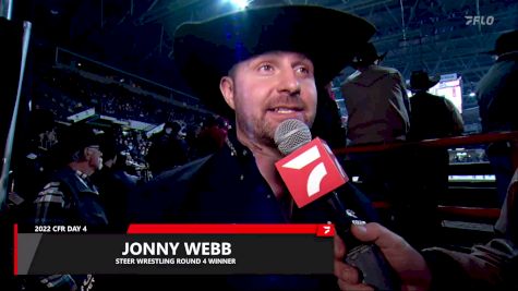 2022 Canadian Finals Rodeo: Interview With Jonny Webb - Steer Wrestling - Round 4