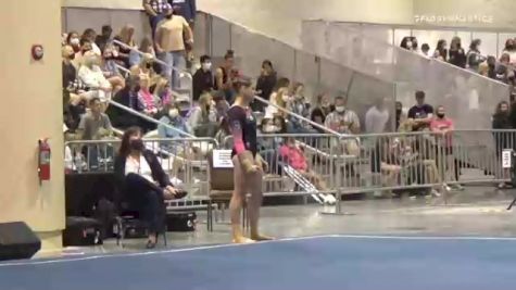 Elle Hadrick - Floor, 5280 Gym #401 - 2021 USA Gymnastics Development Program National Championships