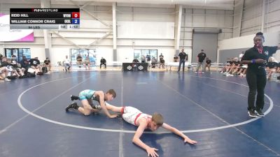 94 lbs Reid Hill, Wyoming vs William Connor Craig, Oklahoma Blue